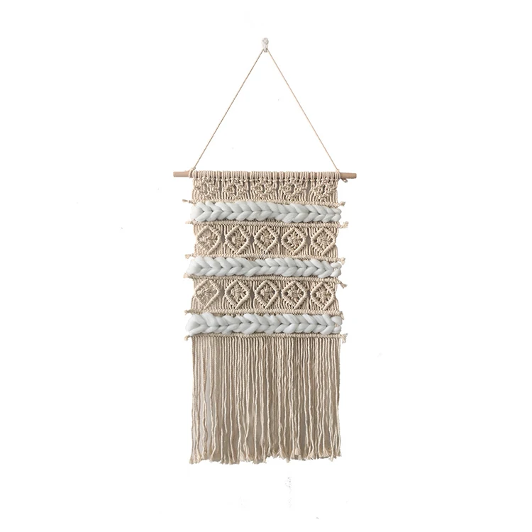 

macrame woven tapestry tassel bohemian home decor nursery party decoration, Customized color