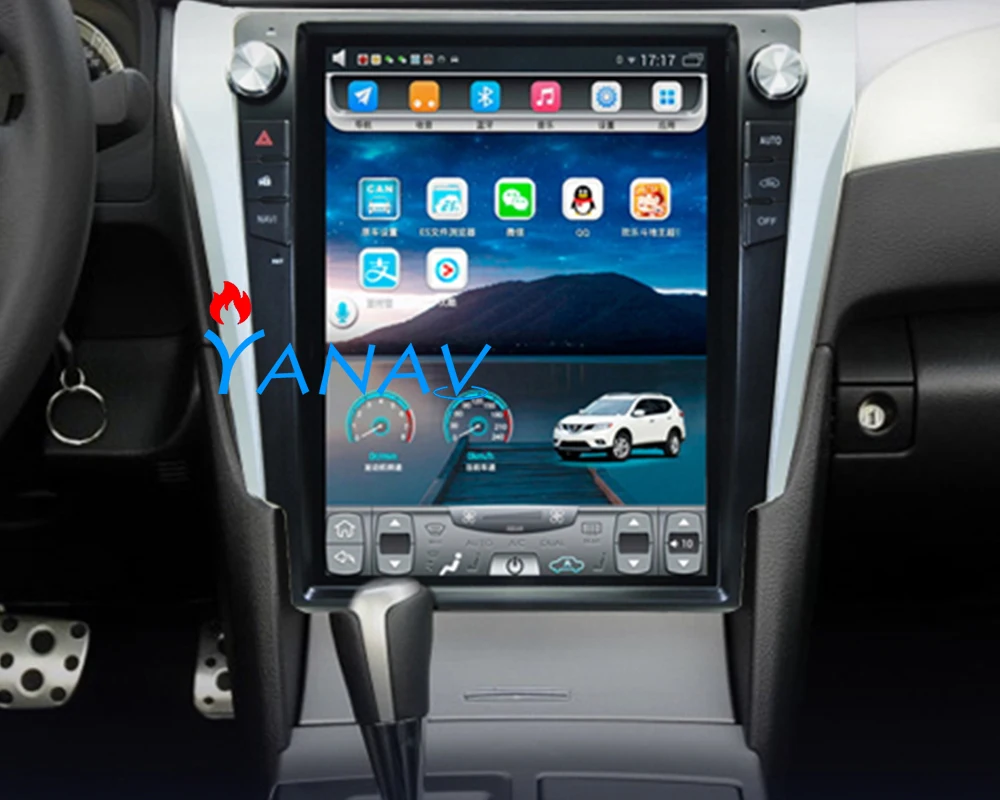 

12.1 vertical screen Android 4+32 RAM For-TOYOTA Camry 2012-2016 car player gps system multimedia player Built-in map