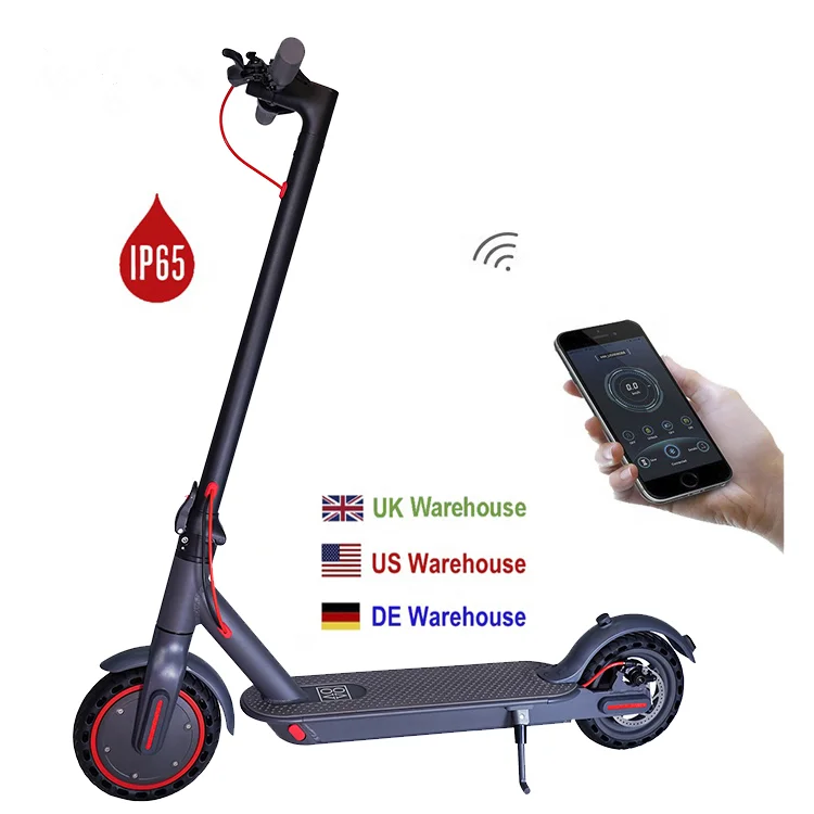 

Maxsong US warehouse 350w 36v 7.8Ah 8.5'' foldable waterproof electric scooter IN STOCK