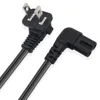 Universal 2 Prong Angle Power Cord 6ft NEMA 1-15P to IEC320 C7 Figure 8 Connector AC Power Supply Cable Wire for Smart Monitor