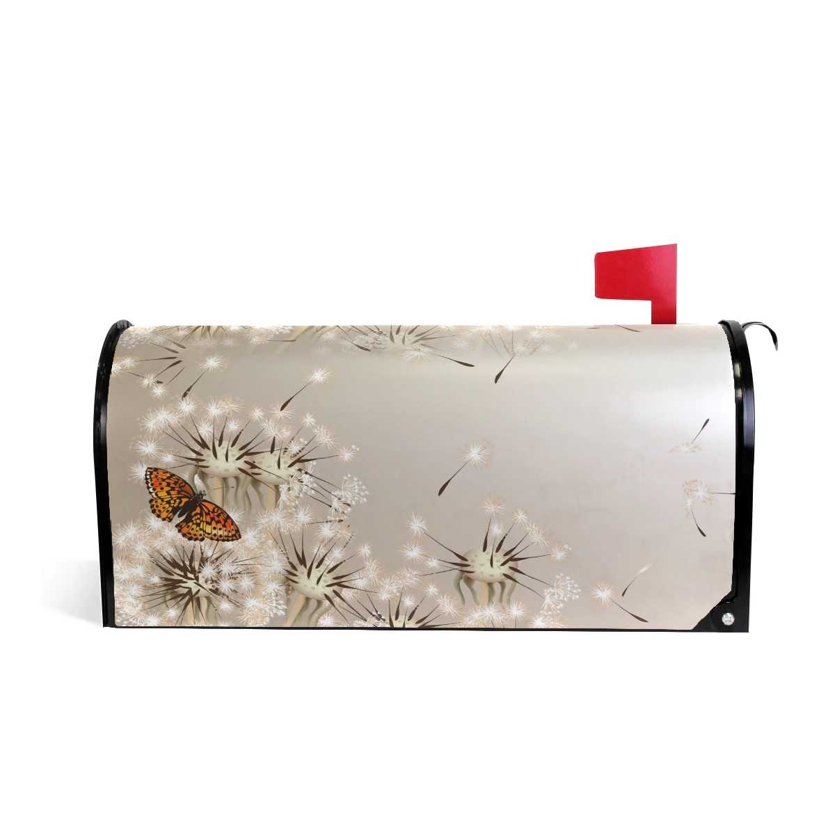 

New style PVC waterproof mailbox cover customs patterns Magnetic PVC outdoor ready to ship cheap price, Color customerized