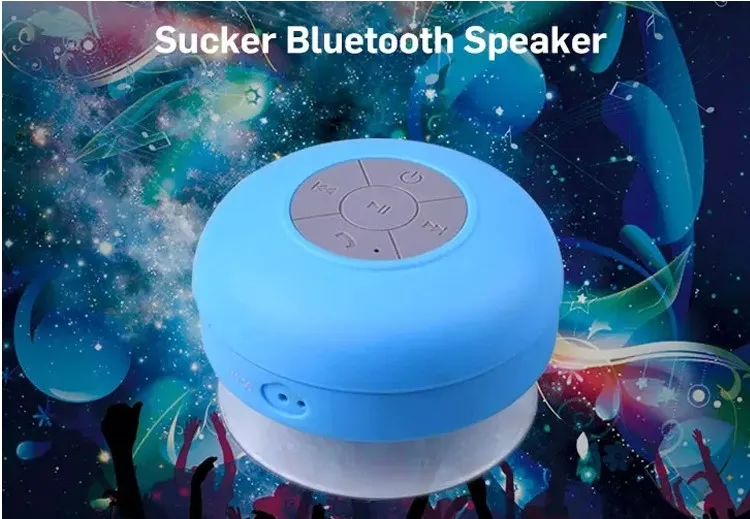 Wholesale 2020 Bluetooth Speaker with Suction Cup Silicon speaker portable Waterproof wireless speaker - ANKUX.COM