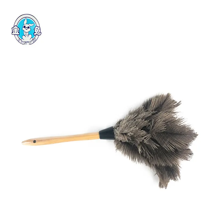 

Feaher Cleaning Duster Telescopic Aluminum Pole Ostrich Feather Dust Cleaning Ostrish Feather All-season Irregular 40*5*5cm 60g