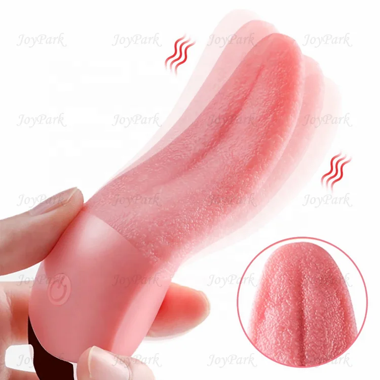 

JoyPark Mini 10 Modes Stimulator Tongue Licking G Spot Clitoral Dildo Nipple Masturbator Vibrators Sex Toys For Women