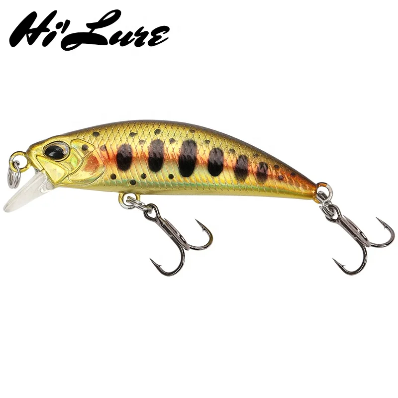 

5g 50mm Minnow Fishing Lure Hard Bait Trout Jerkbait Pesca isca artificial Sinking HHM03, 6 colors