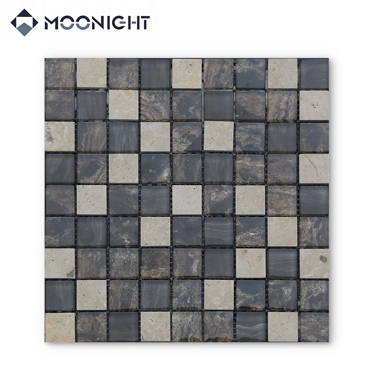 Moonight Glass Mosaic Tiles Bathroom Walls Kitchen Backsplash