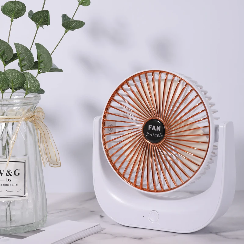 
Mini Usb Rechargeable Hand Table Electric Air Conditioner Cooler Cooling Desk Portable Fan 