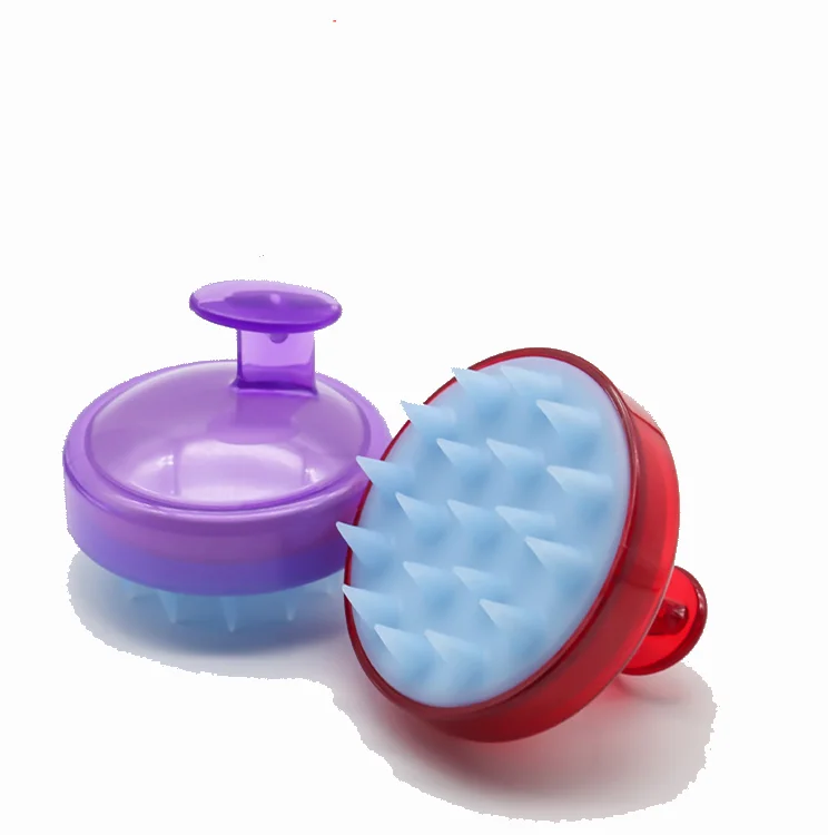 

Wholesale Handheld Silicone Hair Cleansing Comb Shampoo Brush