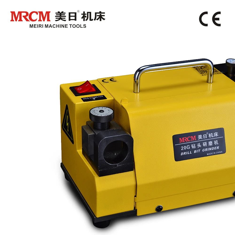 
MRCM MR-20G 3-20mm Portable Drill Bit Sharpening Machine With Taiwan SD Grinding Wheel 
