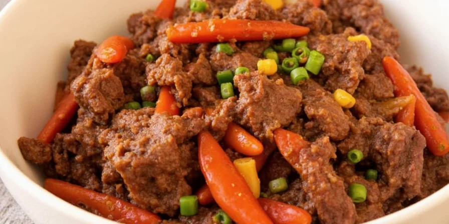 Chilli Beef Sizzling in Pan