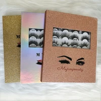 

Muting Factory Price Customized Lashbook With 5D Private Label Mink False Eyelashes And Packages