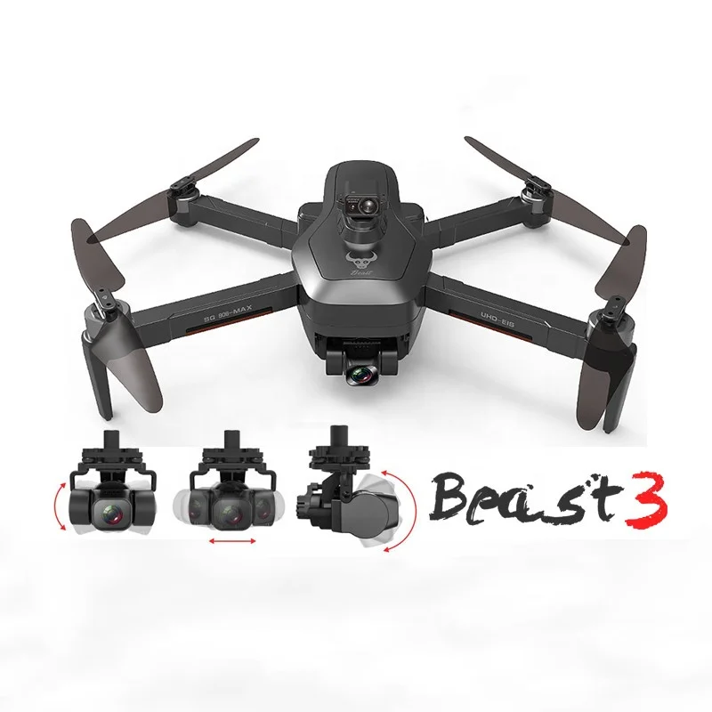 

ZLL SG906 MAX Pro 2 GPS Drone with Wifi 4K Camera Three-Axis Gimbal Brushless Professional Quadcopter VS F11