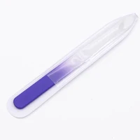 

OEM Custom Printed Manicure Transparent Polished Glass Nail File