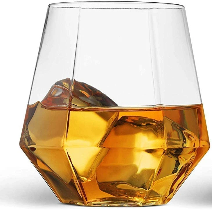 

Ecofriendly Colorful Coffee Tea Wine Wedge Hexagon Shot Glass Cup for Whisky