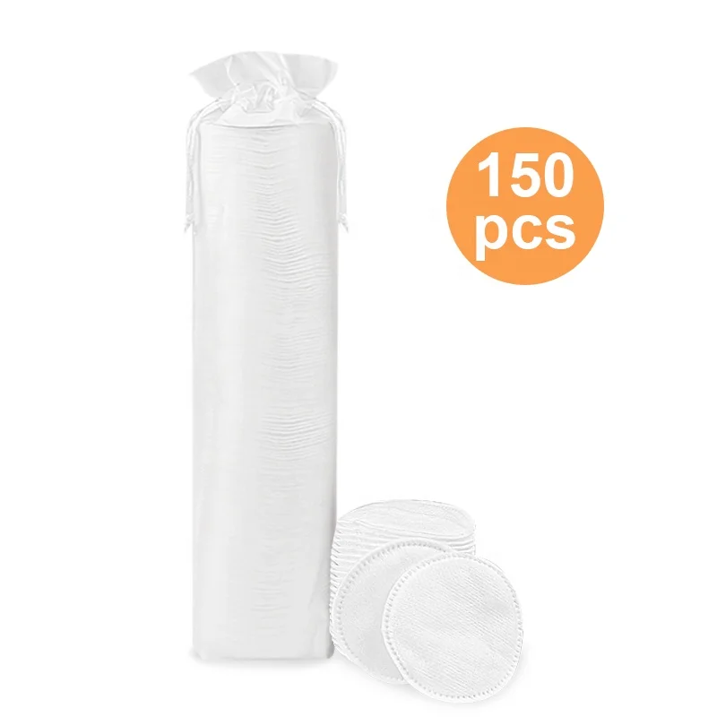 

150pcs round makeup remover cotton pad for Sensitive skin