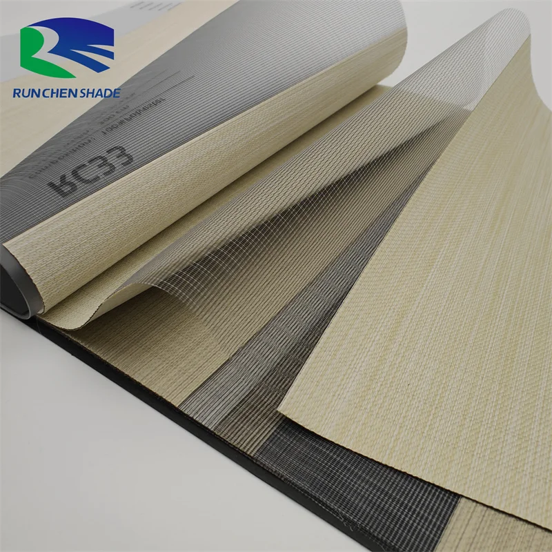 Factory Electric Roller Shades Built-In Plain Horizontal Everyday Use Polyester Fabrics