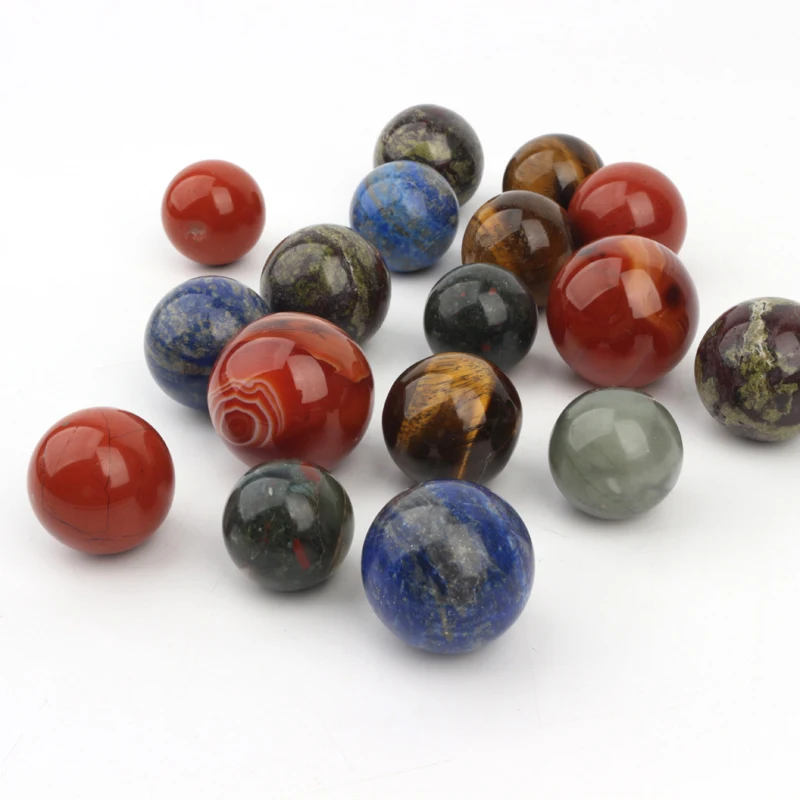 

Wholesale Natural Crystal Ball All kinds Of Gem Mini Crystals Sphere For Feng Shui