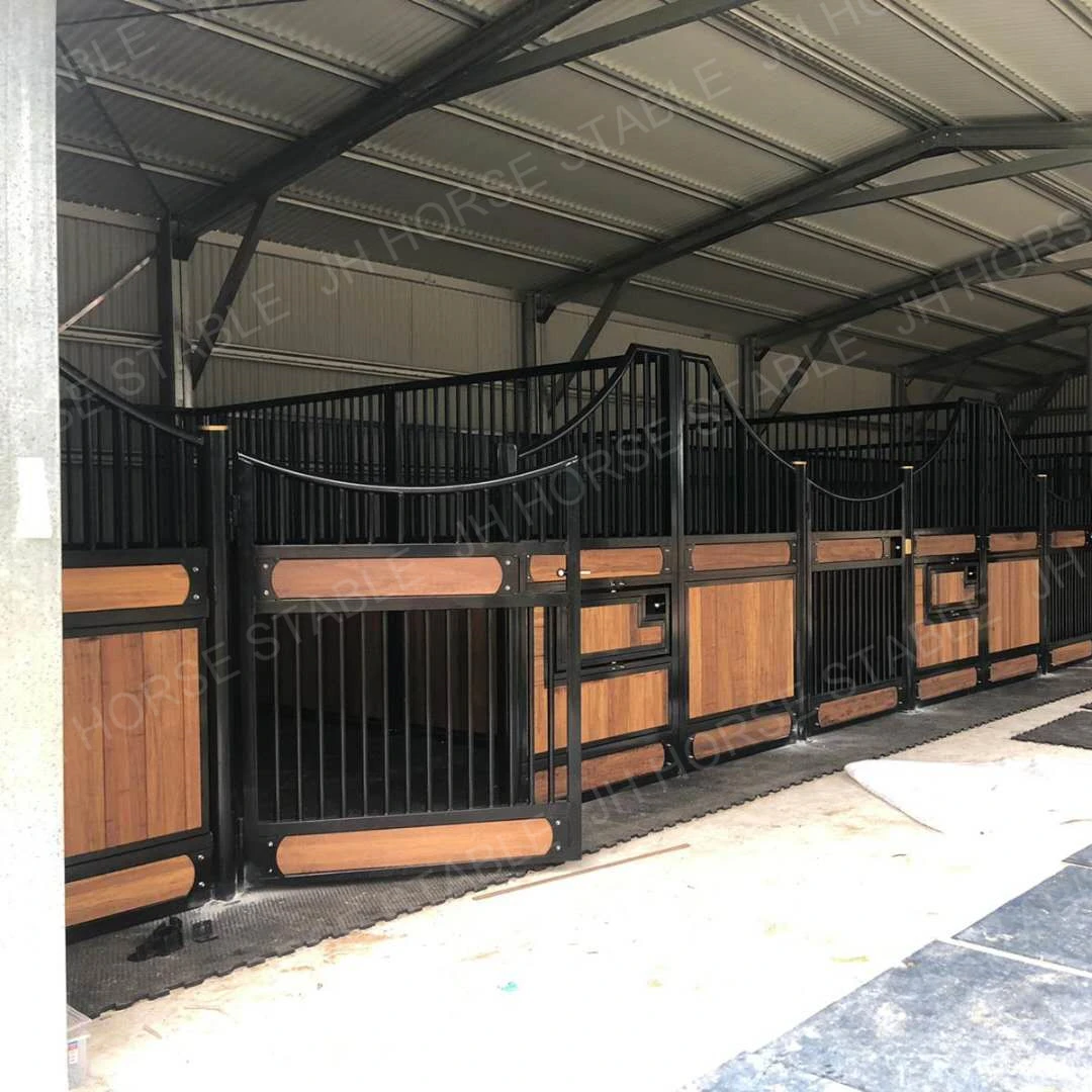 

Hot Selling High Quality Bamboo Filling Horse Doors Box Front Panels Stable Stalls