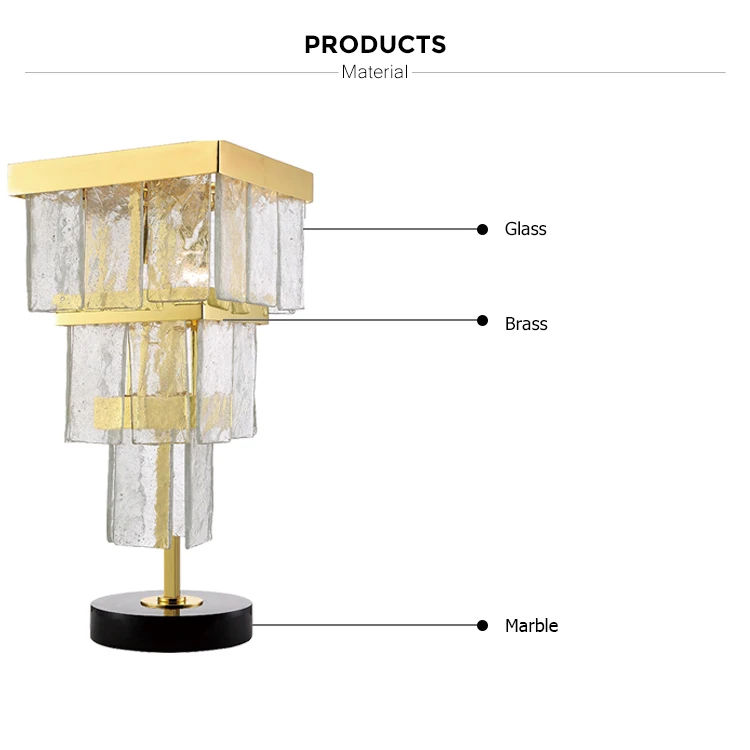 hotel lobby gold table lamp