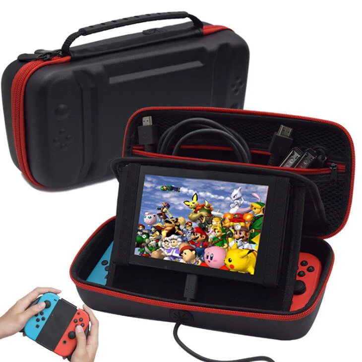 

Game Accessories Hard Case For Nintendo Switch Protective Shell Travel Carrying Bag with Stand, Picture