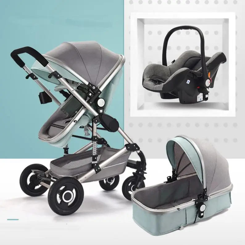 

2020 EN New stroller 4 In 1 Baby Stroller High Quality Safety Car Seat baby stroller for 0-24 months