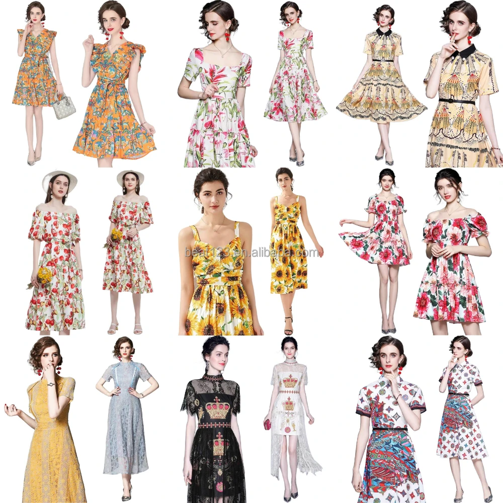 

New Design Best Dresses Casual Summer Dress Women Clothing For Party