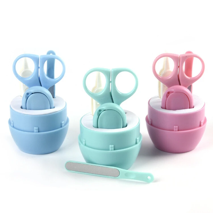 

Super September Stainless Steel Baby Nail Clipper Manicure Set, Pink/blue