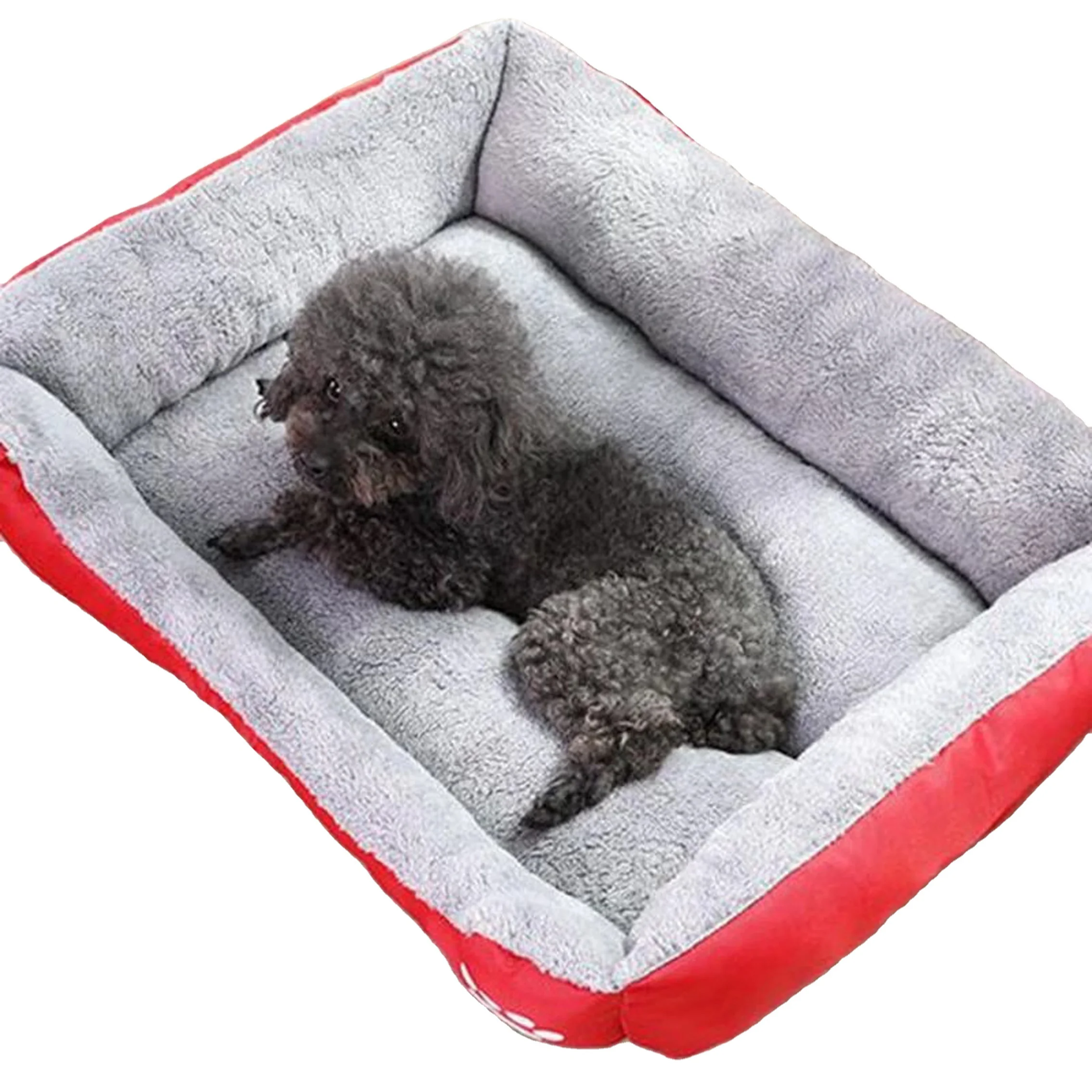 

Amazon Hot Sale Luxury Round Shape Dog Bed Cat Bed, Yellow,grey,black