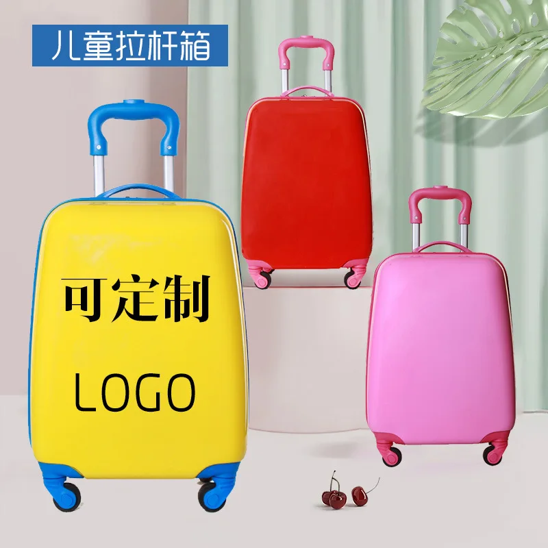 
2019 Cute Animal Suitcase Children Rolling Luggage bag Spinner kids travel Bags Cabin Cartoon Scooter Trolley kids luggage 
