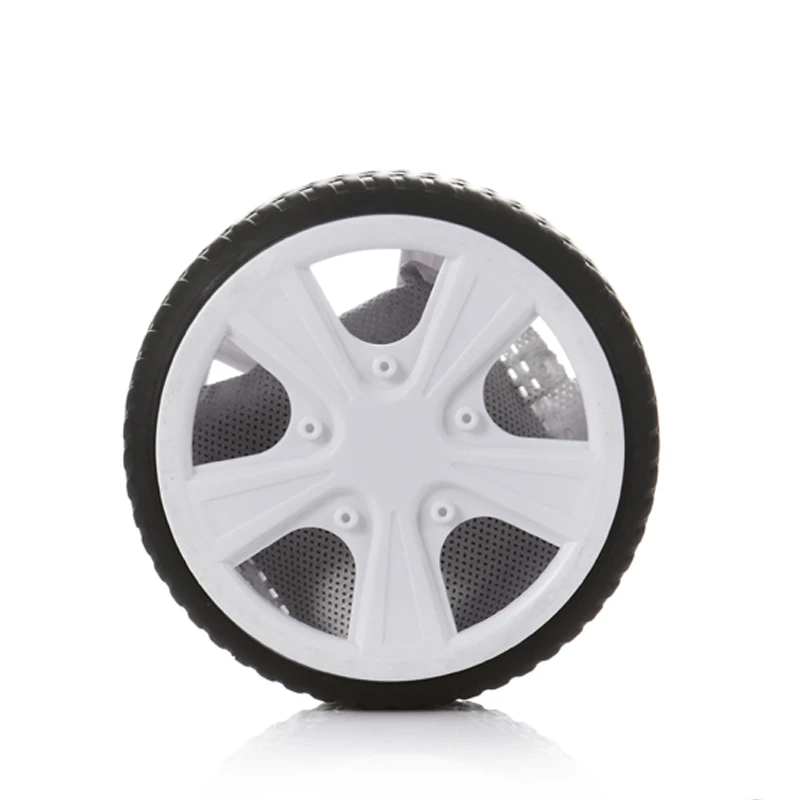 

Cute Tire Design Charcoal Bamboo Activated Air Freshener Bag, Black and white