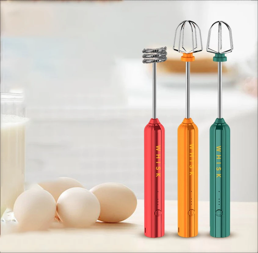 

LMK157 Multifunctional Cooking Tool Automatic Egg Stirrer Kitchen Handheld Whisk Mixer USB Rechargeable Electric Egg Beater