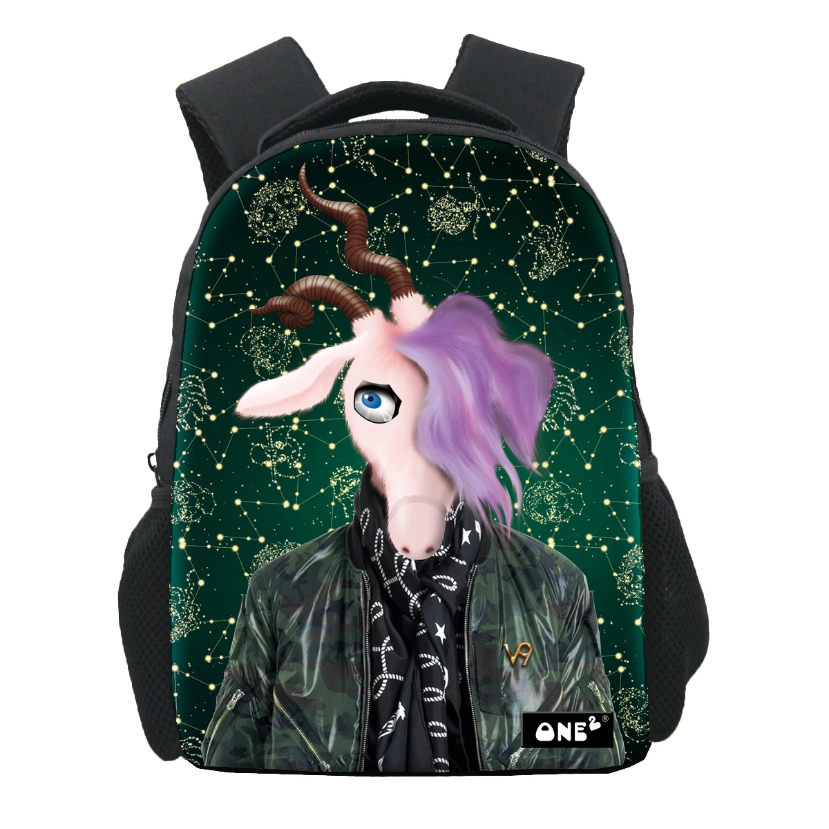 

Oem custom satchel constellation design print school bags child large capacity lightweight school bag backpack washable, Customized