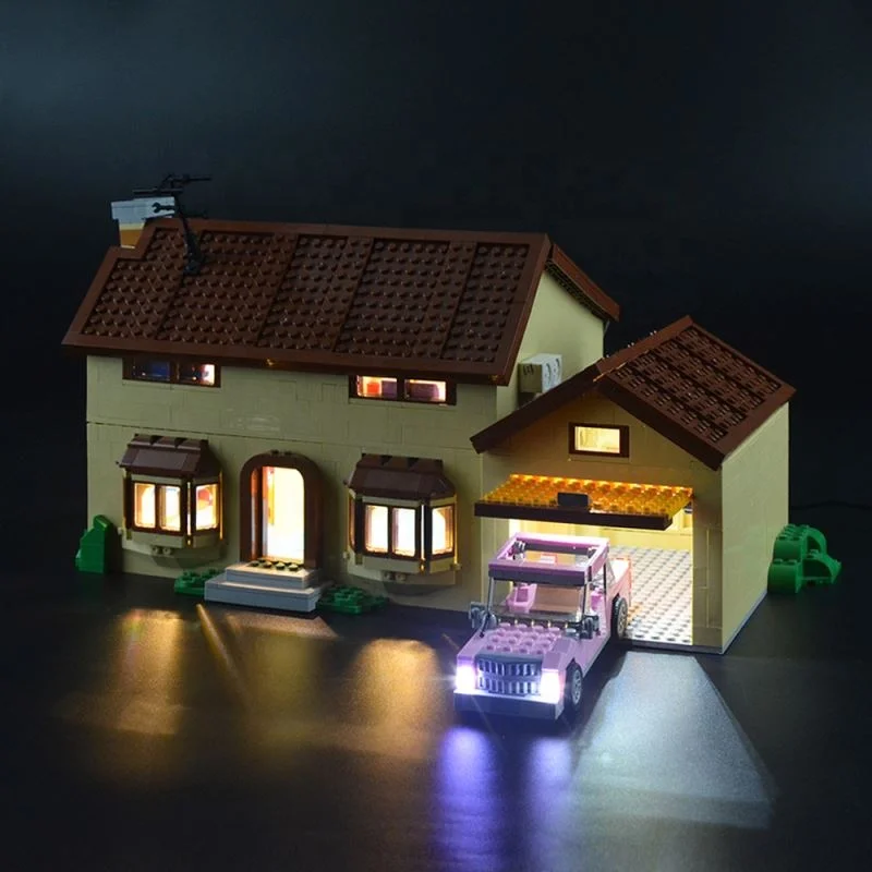 

LIGHTAILING LED Light Kit For The Simpsons House Set Compatible With legos 71006 - not include legos set