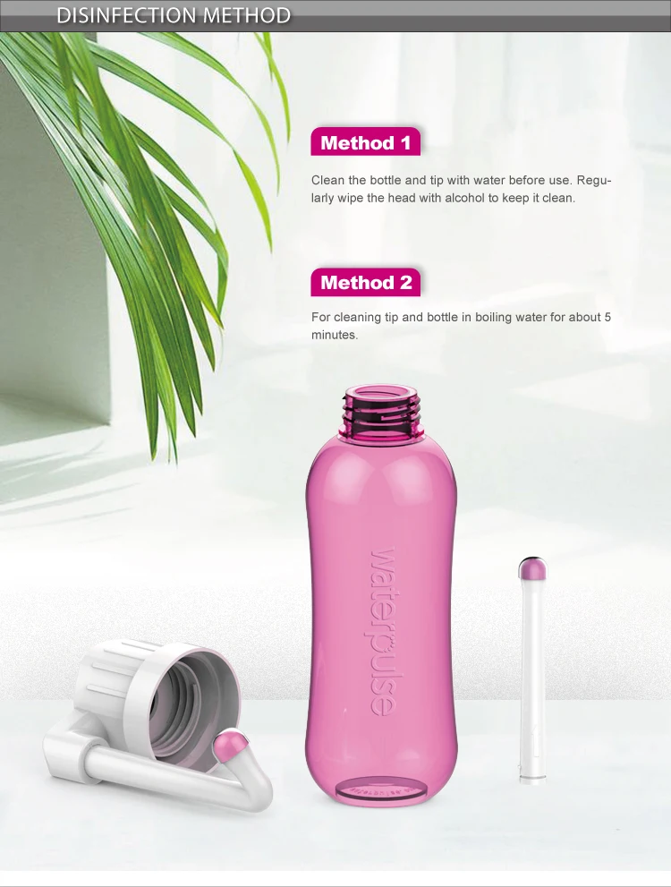 Waterpulse Female Douche Feminine Intimate Wash Vaginal Irrigation Baby