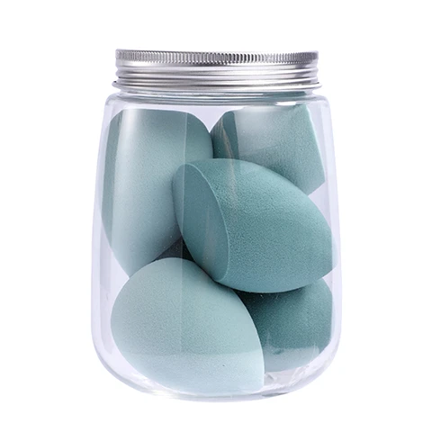 

Super Soft Makeup Blender Sponge Set Non Latex Face Beauty Foundation Blending Eggs Custom Logo Makeup Sponge With Box