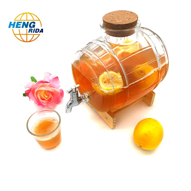 Yorkshire 1gallon 2 Gallon 4l 5l 8l Glass Mason Jar Water Beverage