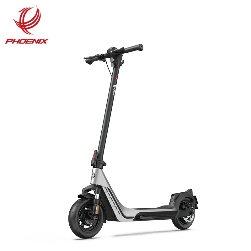 Phoenix 3 speed 48V*500W motor 48V/10.4Ah lithium battery foldable electric scooter magnesium alloy frame