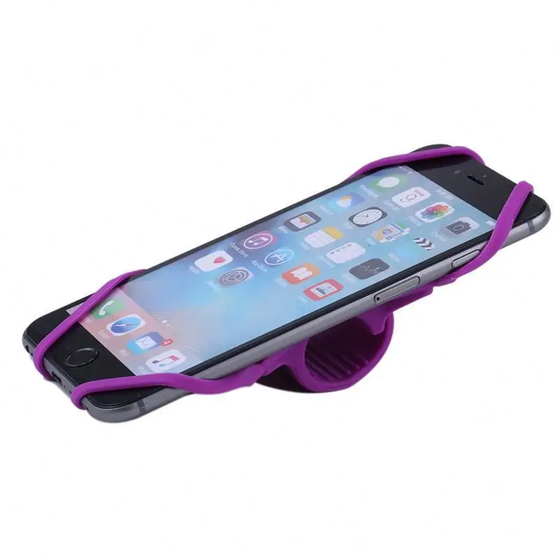 

Phone bike mount TOLwh silicone phone holder for bicycle, Black, red,yellow