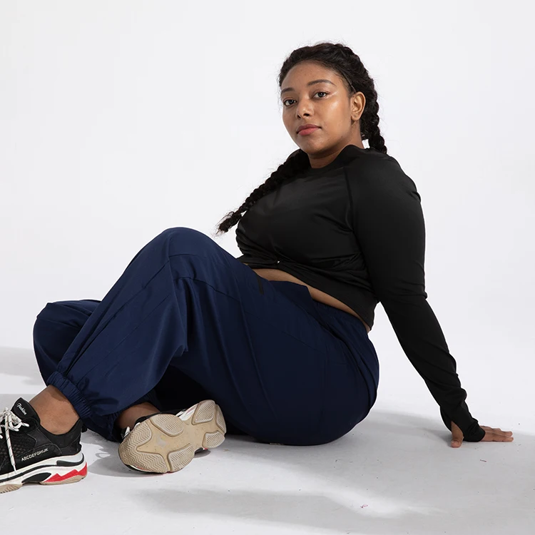 

New fashion sports loose and comfortable tether wide-leg yoga pants