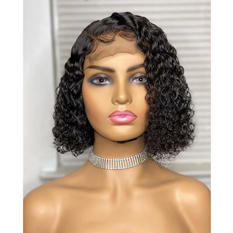 

Real Glueless Natural Head Band Wig Customized Texture 100% Cuticle Aligned Human Hair Wigs For Black Women, Natural color
