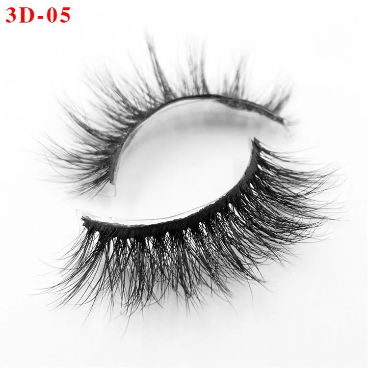 

wholesale 3d faux mink eyelashes natural faux mink eyelash vendor customized lashes boxes custom lashbox packaging, Black