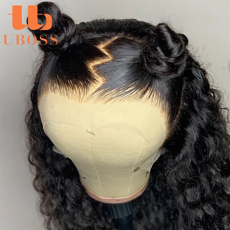 

High Quality Unprocessed Human Virgin Hair Wig Raw Cambodian Hair Loose Deep Lace Frontal Wigs