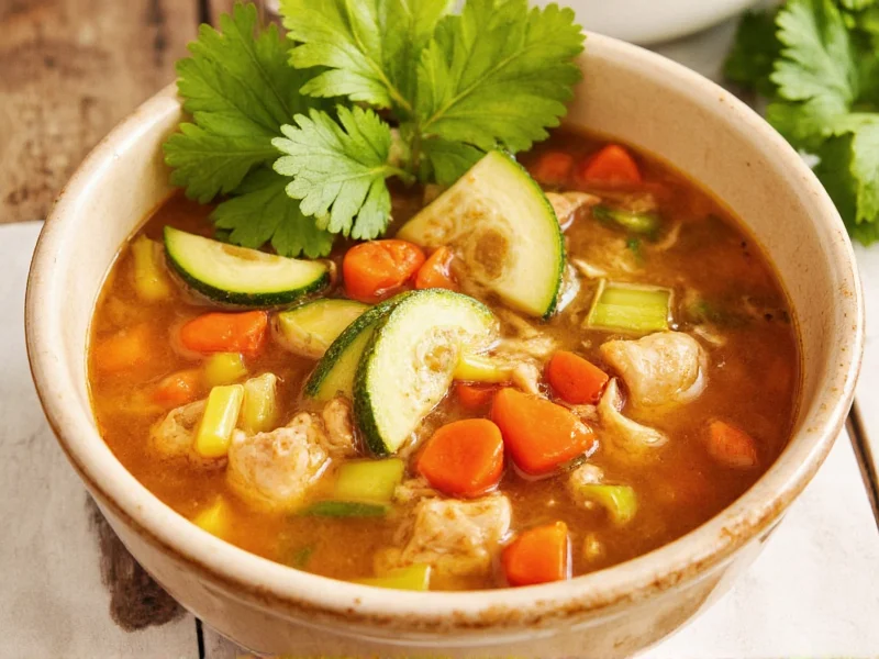 Chicken Soup with Vegetables: Recipe & Health Benefits