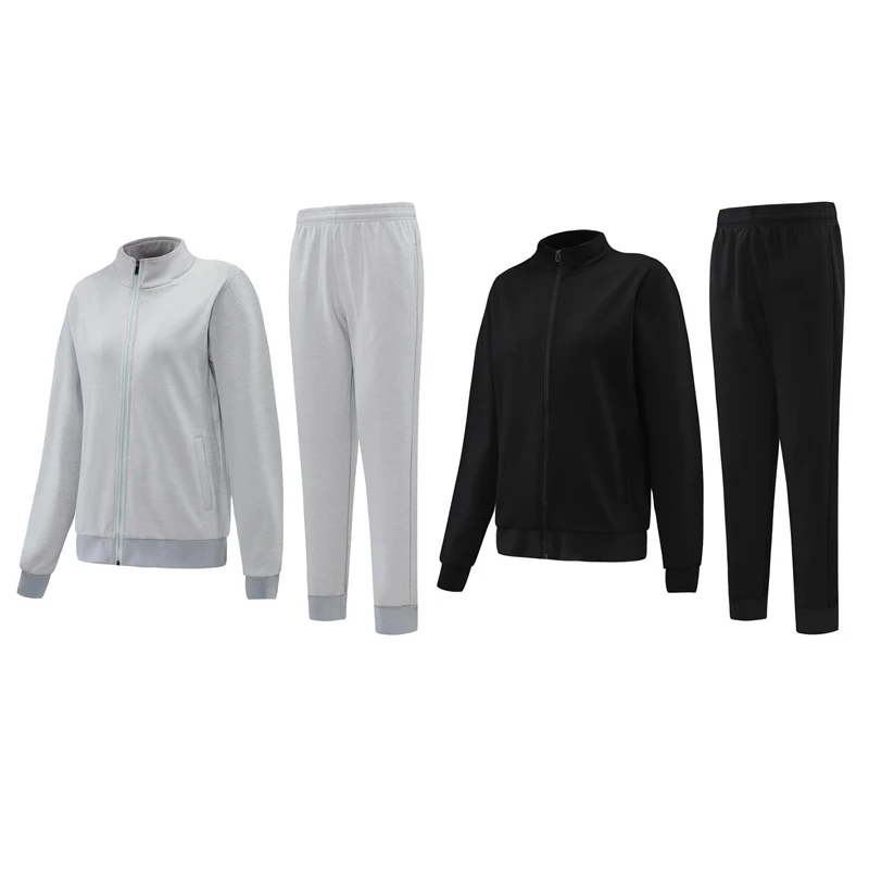 

New Product Winter Custom Male Sports Sets Zipper Up With Pockets Hoodie Joggers Men Tracksuits Sweatsuits