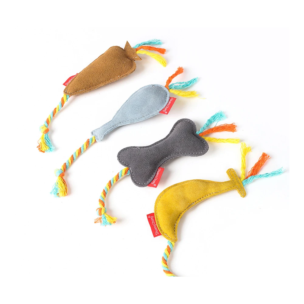 

Luxury Soft Leather Eco Friendlyeco Dog Chew Toys Natural Toy For Dog