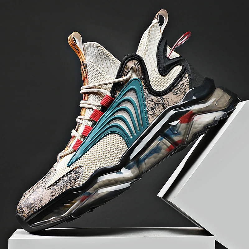 

2021 Summer New Fashion Custom Breathable Mesh Running Shoes Sports Shoes For Men Trainers Running Walking Style shoes