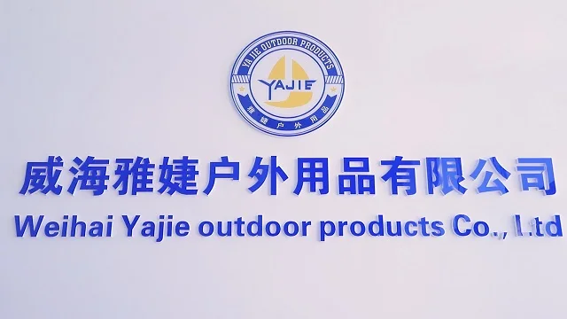 Weihai Yajie Outdoors Co., Ltd., China