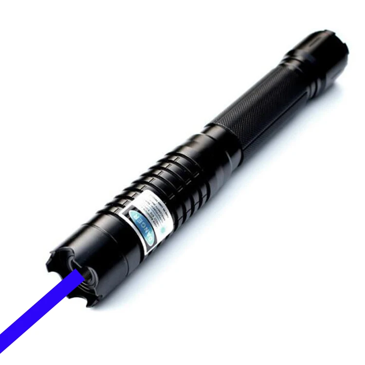 

450NM 405NM 445NM Lazer Pointer Focus Lit Cigarette Match Candle Lesar Flashlight High Power 1000MW 5000MW Burning Blue Laser