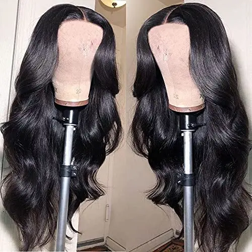 

Lace Front Wigs Brazilian Human Hair Body Wave 13x4 HD Lace Frontal Wig Pre Plucked with Baby Hair for Black Women