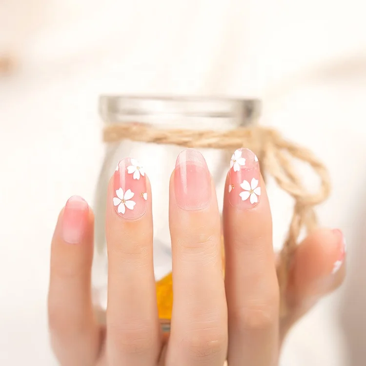 

Hot selling custom nail wraps logo printing glitter nail wraps nail polish stickers manufacturer